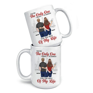 My Number One, Always - Couple Personalized Custom Mug - Gift For Husband Wife, Anniversary