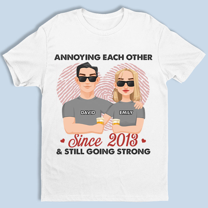 Mon numéro un pour toujours - T-shirt unisexe personnalisé pour couple, sweat à capuche, sweat-shirt - Cadeau pour mari et femme, anniversaire