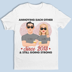 Mon numéro un pour toujours - T-shirt unisexe personnalisé pour couple, sweat à capuche, sweat-shirt - Cadeau pour mari et femme, anniversaire
