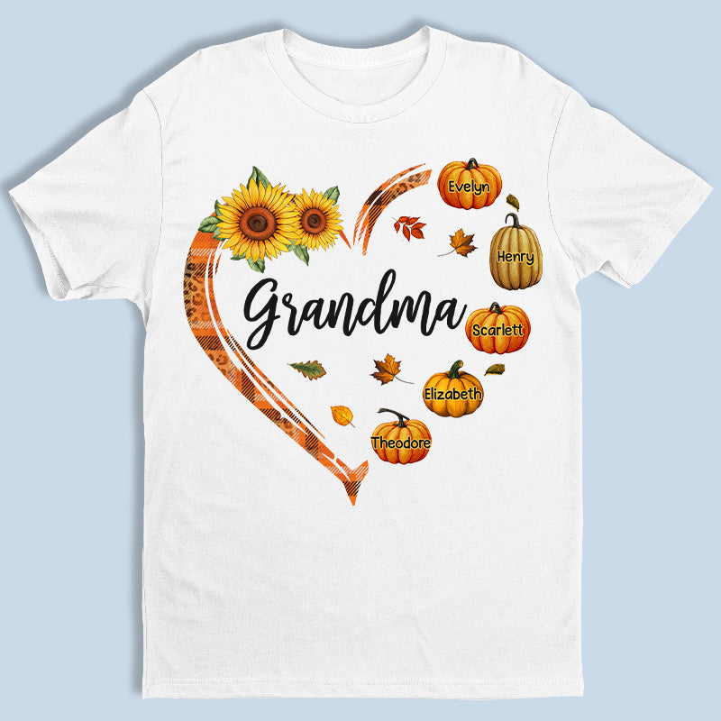 Heureux d'être appelé grand-mère - T-shirt, sweat à capuche, sweat-shirt unisexe personnalisé pour la famille - Cadeau d'automne pour grand-mère