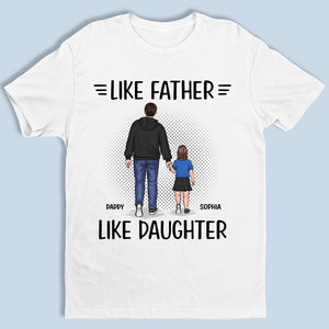 Père, fille et fils, un lien indéfectible - T-shirt, sweat à capuche, sweat-shirt unisexe personnalisé pour la famille - Cadeau de fête des pères et d'anniversaire pour papa