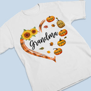 Heureux d'être appelé grand-mère - T-shirt, sweat à capuche, sweat-shirt unisexe personnalisé pour la famille - Cadeau d'automne pour grand-mère
