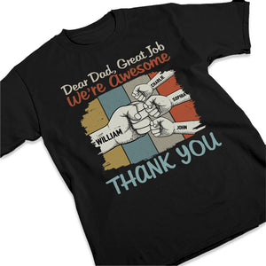 Hé papa, tu es génial ! T-shirt unisexe personnalisé, sweat à capuche, sweat-shirt, cadeau pour la fête des pères et un anniversaire pour papa