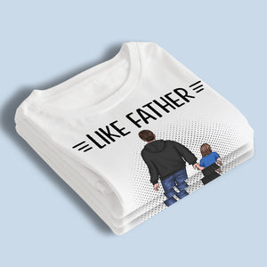 Père, fille et fils, un lien indéfectible - T-shirt, sweat à capuche, sweat-shirt unisexe personnalisé pour la famille - Cadeau de fête des pères et d'anniversaire pour papa