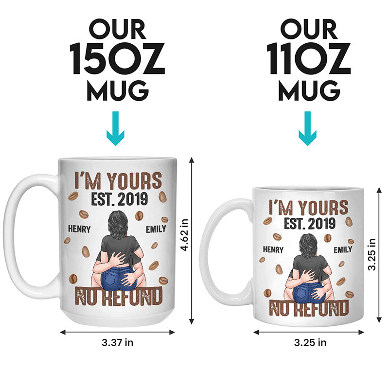 You’re Hot And Constantly Inside Me - Couple Personalized Custom Mug - Gift For Husband Wife, Anniversary