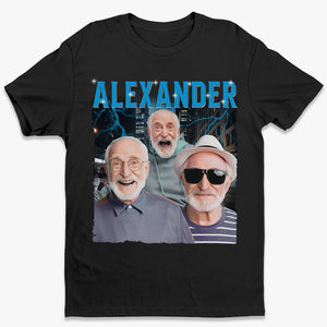 Photo personnalisée « Le meilleur papa du monde » - T-shirt, sweat à capuche et sweat-shirt unisexe personnalisé pour la famille - Cadeau d'anniversaire pour papa