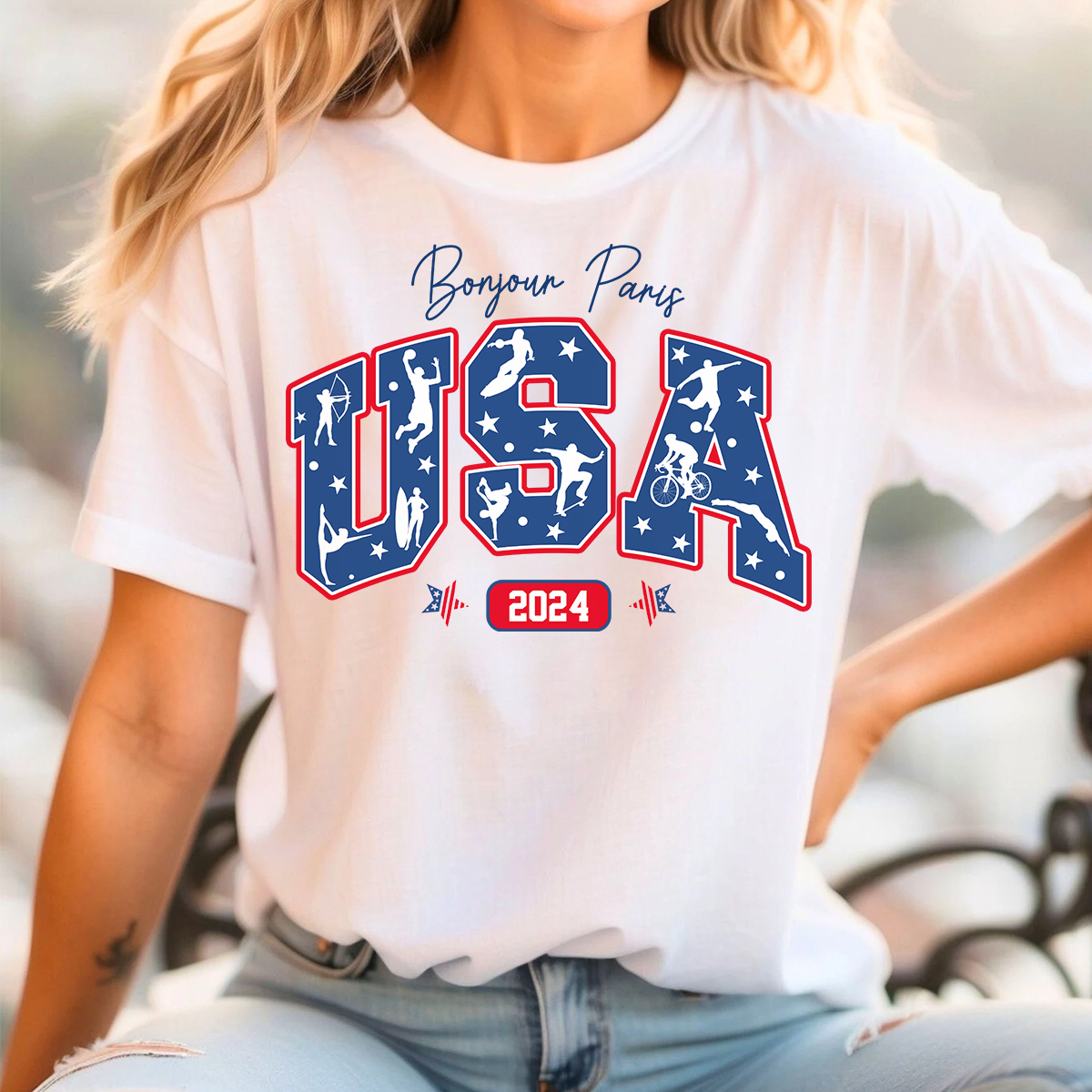 La concentration est un excellent antidote à l'anxiété - T-shirt, sweat à capuche et sweat-shirt des Jeux olympiques - Vacances olympiques, cadeau pour les membres de la famille et les meilleurs amis