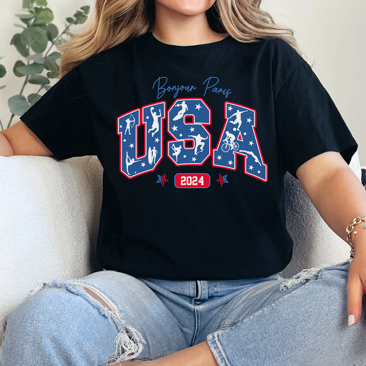 La concentration est un excellent antidote à l'anxiété - T-shirt, sweat à capuche et sweat-shirt des Jeux olympiques - Vacances olympiques, cadeau pour les membres de la famille et les meilleurs amis