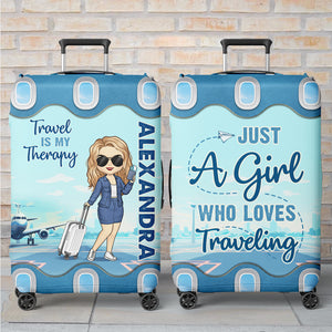 L'été m'appelle et je dois y aller - Housse de bagage personnalisée - Cadeau de vacances, cadeau pour les amateurs de voyages d'aventure