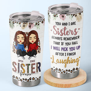 Nous serons amis jusqu'à ce que nous soyons vieux et séniles - Gobelet personnalisé Bestie - Cadeau de Noël pour les meilleures amies, BFF, sœurs