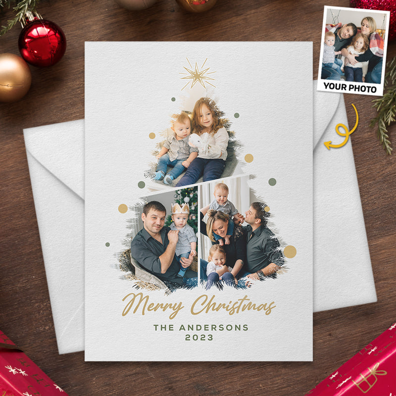 Cartes postales et cartes de vœux personnalisées pour Noël - Cadeau de Noël pour toute la famille