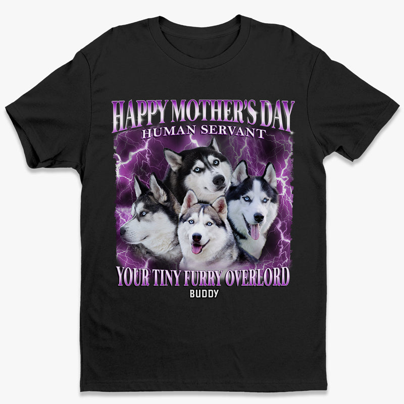 Photo personnalisée de vos petits maîtres à fourrure - T-shirt, sweat à capuche et sweat-shirt unisexe personnalisé pour chien et chat - Fête des Mères, cadeau pour propriétaires d'animaux et amoureux des animaux