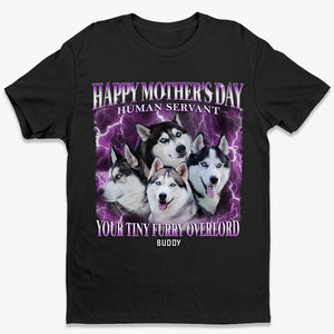 Photo personnalisée de vos petits maîtres à fourrure - T-shirt, sweat à capuche et sweat-shirt unisexe personnalisé pour chien et chat - Fête des Mères, cadeau pour propriétaires d'animaux et amoureux des animaux