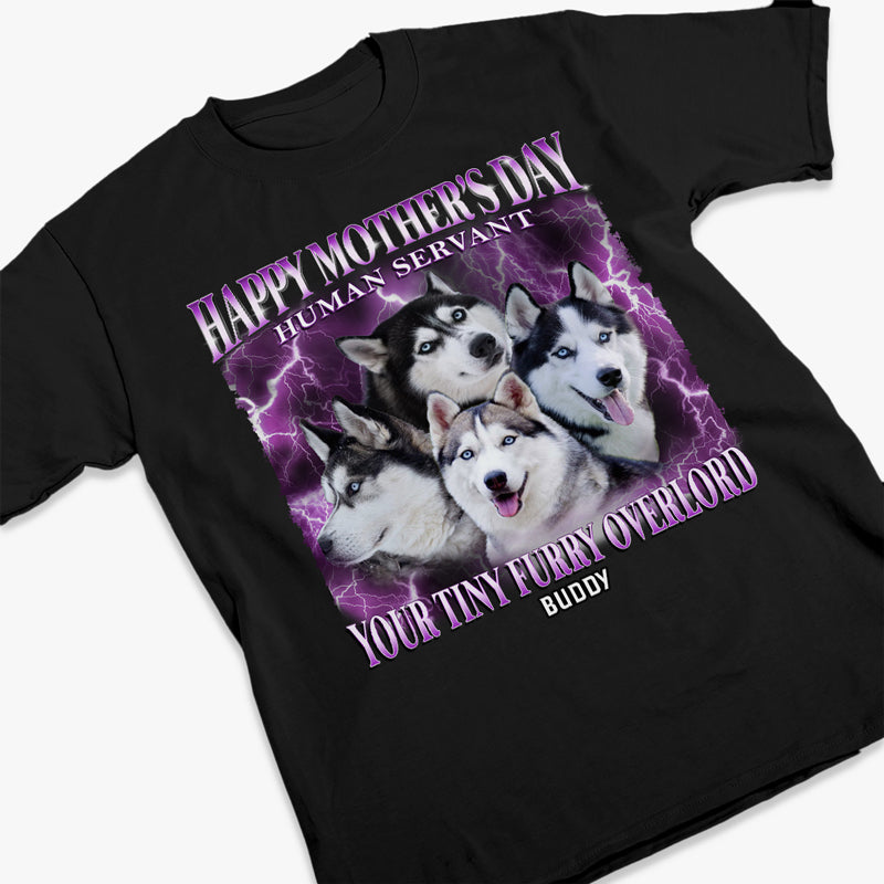 Photo personnalisée de vos petits maîtres à fourrure - T-shirt, sweat à capuche et sweat-shirt unisexe personnalisé pour chien et chat - Fête des Mères, cadeau pour propriétaires d'animaux et amoureux des animaux