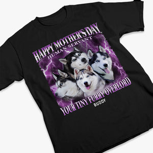 Photo personnalisée de vos petits maîtres à fourrure - T-shirt, sweat à capuche et sweat-shirt unisexe personnalisé pour chien et chat - Fête des Mères, cadeau pour propriétaires d'animaux et amoureux des animaux