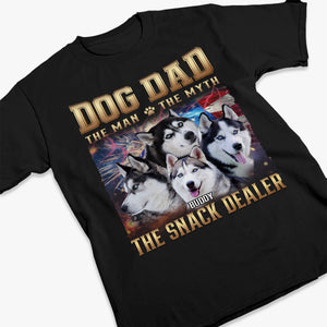 Photo personnalisée « Le marchand de snacks » - T-shirt, sweat à capuche et sweat-shirt unisexe personnalisé pour chien et chat - Cadeau pour propriétaires et amoureux des animaux