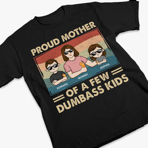 Fière maman de plusieurs enfants - T-shirt unisexe personnalisé pour la famille, sweat-shirt - Cadeau fête des mères