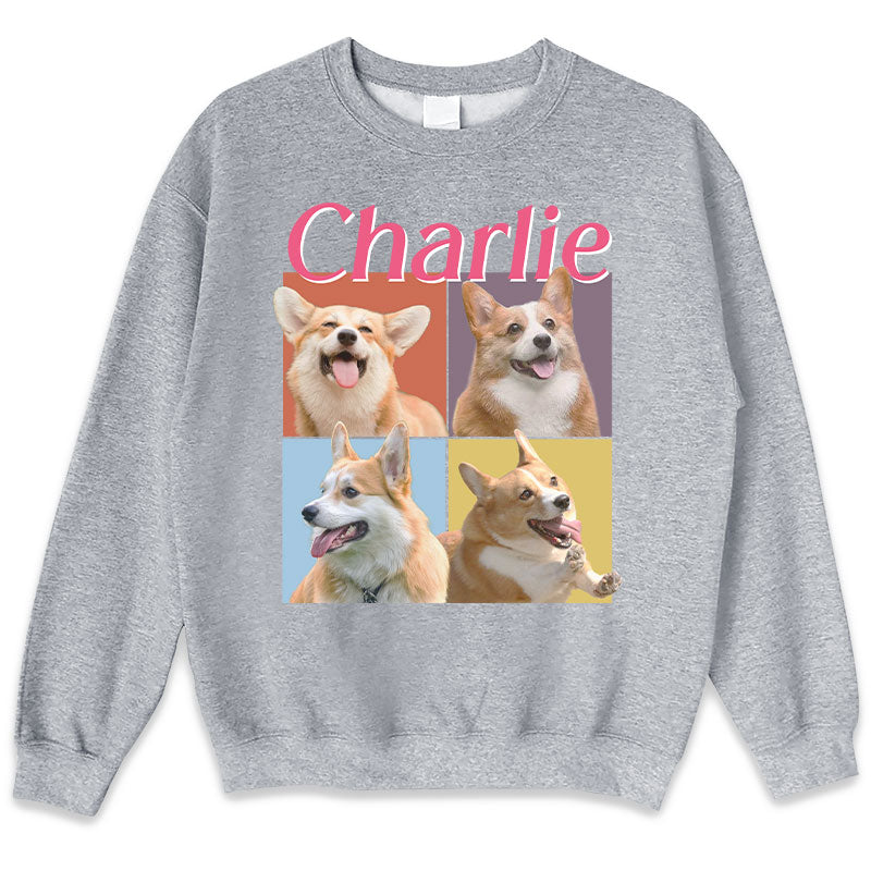 T-shirt, sweat à capuche et sweat-shirt unisexe personnalisé avec photo « Mon amour inconditionnel » pour chien et chat – Cadeau pour propriétaires et amoureux des animaux