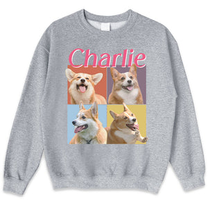 T-shirt, sweat à capuche et sweat-shirt unisexe personnalisé avec photo « Mon amour inconditionnel » pour chien et chat – Cadeau pour propriétaires et amoureux des animaux