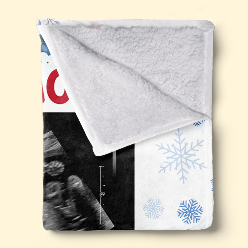 Couverture personnalisée pour bébé avec photo « Vous serez une mère formidable » - Cadeau de naissance, premier Noël, cadeau de Noël pour une première maman