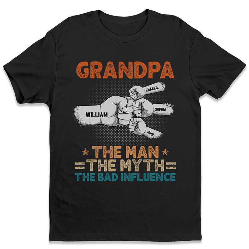 Les meilleurs papas sont promus grand-père - T-shirt, sweat à capuche et sweat-shirt unisexe personnalisé pour la famille - Cadeau de fête des pères et d'anniversaire pour grand-père