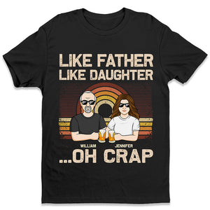 Mon papa génial - T-shirt, sweat à capuche et sweat-shirt unisexe personnalisé pour la famille - Cadeau d'anniversaire pour papa