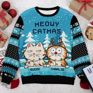 Les chiens rendent nos vies plus complètes - Sweat-shirt personnalisé pour chien et chat - Pull unisexe en laine - Cadeau de Noël pour propriétaires et amoureux des animaux