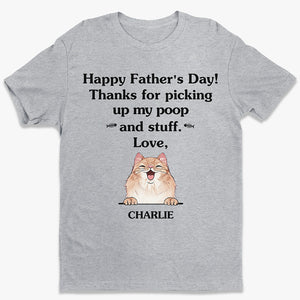 Bonne fête des pères au meilleur papa du monde ! T-shirt, sweat à capuche et sweat-shirt unisexe personnalisé avec chat ! Cadeau pour la fête des pères, pour les propriétaires d'animaux et les amoureux des animaux.