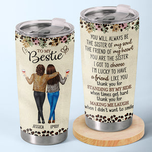 J'aime que tu sois mon âme sœur - Gobelet personnalisé Bestie - Cadeau pour meilleures amies, BFF, sœurs