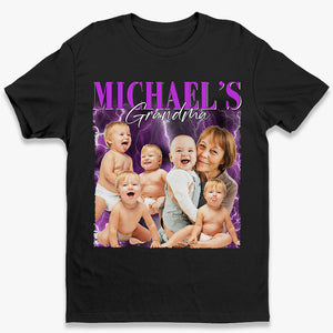 T-shirt, sweat à capuche et sweat-shirt unisexe personnalisé avec photo « L'amour maternel est la paix » - Cadeau pour la fête des mères et un anniversaire pour maman et grand-mère