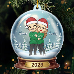 Tu as volé mon cœur - Ornement personnalisé pour couple - Forme personnalisée en acrylique - Cadeau de Noël pour mari et femme, anniversaire