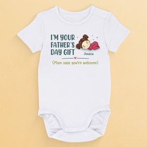 Cadeau de fête des pères « Je suis ton père » - Body bébé personnalisé pour la famille - Cadeau de fête des pères, cadeau de baby shower, cadeau pour le premier papa