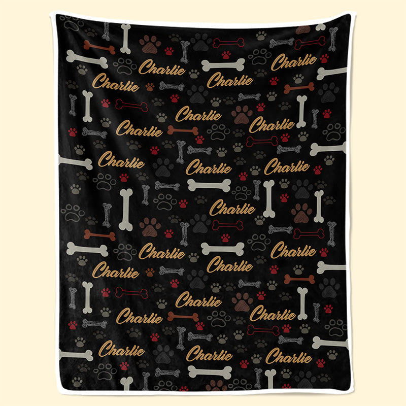 Too Cute To Be Grounded - Dog Personalized Custom Blanket - Gift For Pet Owners, Pet Lovers