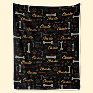 Too Cute To Be Grounded - Dog Personalized Custom Blanket - Gift For Pet Owners, Pet Lovers