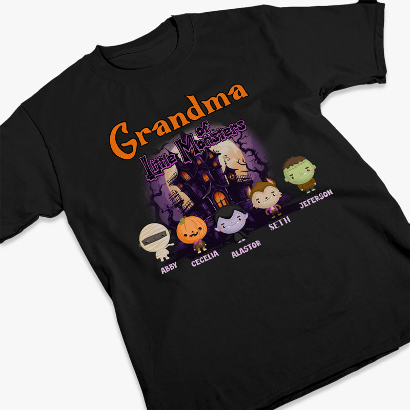 Grand-mère de ces petits monstres - T-shirt unisexe personnalisé, sweat à capuche, sweat-shirt - Cadeau d'Halloween, cadeau pour grand-mère, grand-père