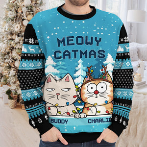 Les chiens rendent nos vies plus complètes - Sweat-shirt personnalisé pour chien et chat - Pull unisexe en laine - Cadeau de Noël pour propriétaires et amoureux des animaux