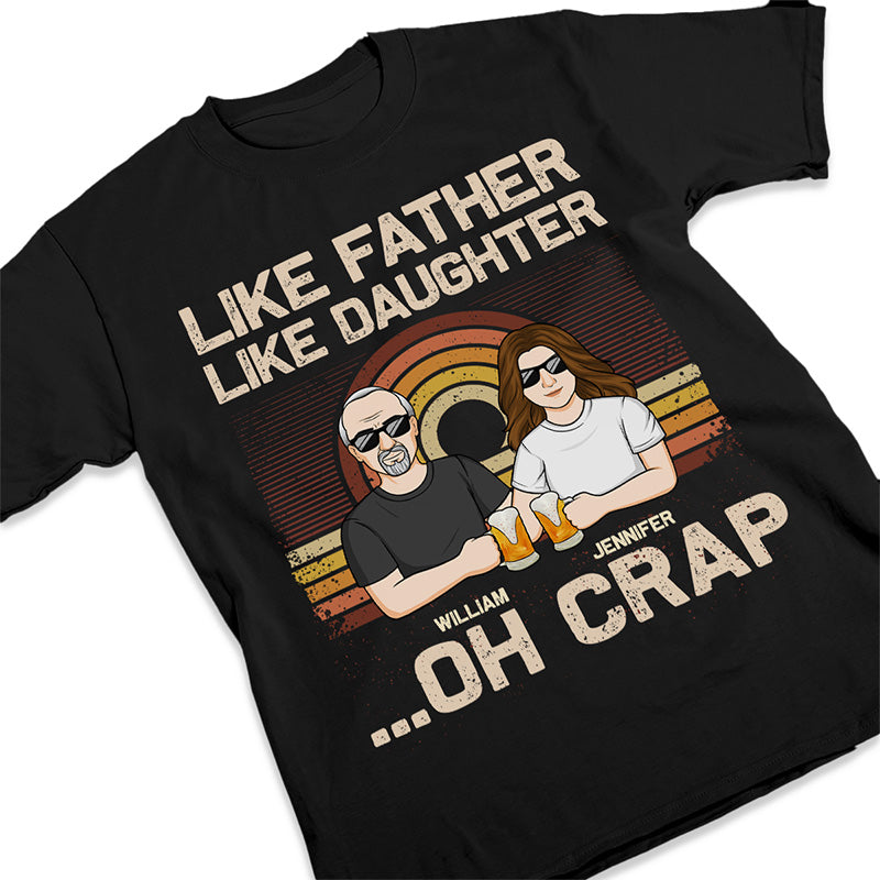 Mon papa génial - T-shirt, sweat à capuche et sweat-shirt unisexe personnalisé pour la famille - Cadeau d'anniversaire pour papa