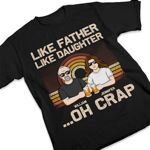 Mon papa génial - T-shirt, sweat à capuche et sweat-shirt unisexe personnalisé pour la famille - Cadeau d'anniversaire pour papa