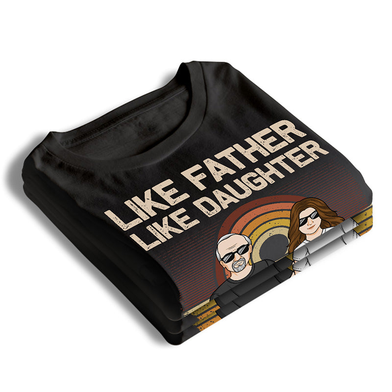 Mon papa génial - T-shirt, sweat à capuche et sweat-shirt unisexe personnalisé pour la famille - Cadeau d'anniversaire pour papa