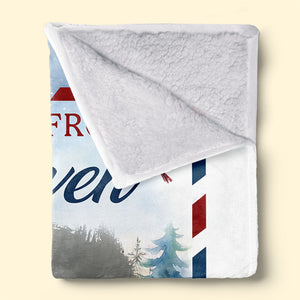 Couverture photo personnalisée « Une lettre spéciale du ciel » - Cadeau de Noël, souvenir de condoléances pour les membres de la famille