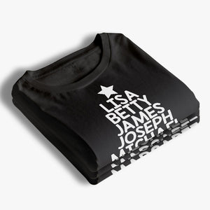 Making Memories Under The Christmas Tree - Family Personalized Custom Unisex T-shirt, Hoodie, Sweatshirt - Christmas Gift For Family Members