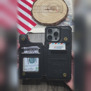 Grandmothers Plant Seeds Of Love That Bloom For Generations - Family Personalized Custom Leather Flip Wallet Phone Case - Mother's Day Gift For Mom, Grandma