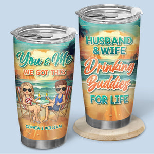 Toi et moi, on a ça - Verre personnalisé pour couple - Cadeau pour mari et femme, anniversaire