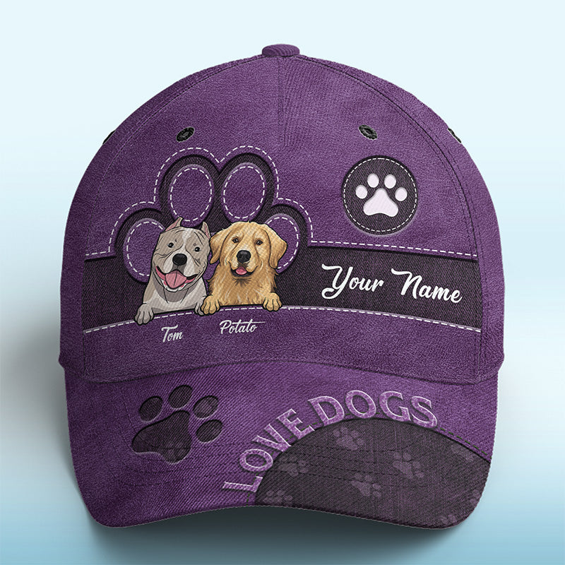 Une maison n'est pas un foyer sans un animal de compagnie - Casquette personnalisée pour chien et chat, casquette classique à imprimé intégral - Cadeau pour les propriétaires et les amoureux des animaux