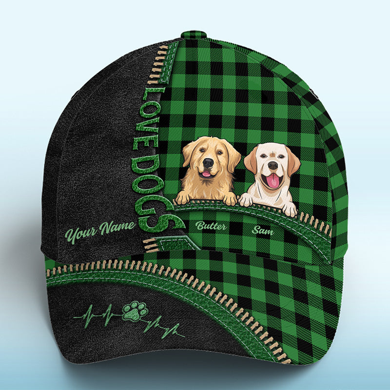 Mes enfants ont des pattes - Casquette personnalisée pour chien, casquette classique à imprimé intégral - Cadeau de Noël pour les propriétaires d'animaux et les amoureux des animaux