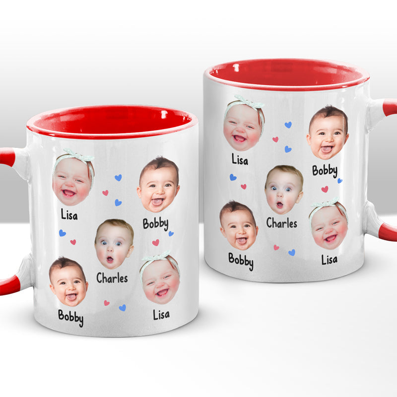 Mug personnalisé avec photo et amour - Cadeau pour la famille