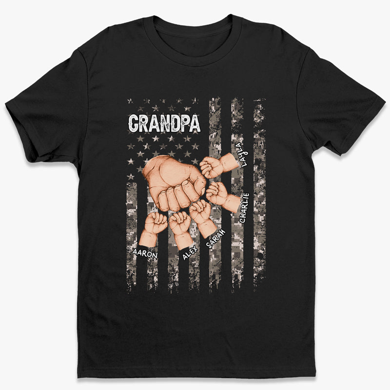 Grand-père est comme papa sans règles - T-shirt unisexe personnalisé, sweat à capuche, sweat-shirt - Cadeau de fête des pères, d'anniversaire pour grand-père