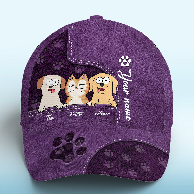 Mes bébés adorés - Casquette personnalisée pour chien et chat, casquette classique à imprimé intégral - Cadeau pour propriétaires et amoureux des animaux