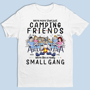 Nous sommes plus que de simples amis de camping - T-shirt, sweat à capuche, sweat-shirt unisexe personnalisé de camping - Cadeau pour les meilleurs amis, BFF, sœurs, amoureux du camping