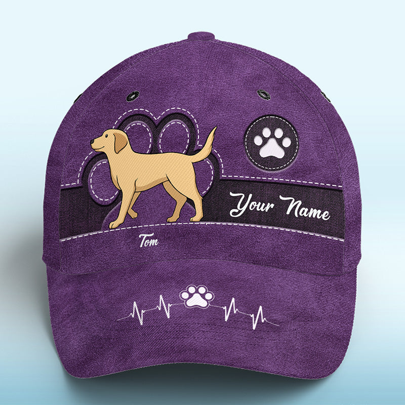 Les chiens sont les meilleures personnes - Casquette personnalisée pour chien, casquette classique à imprimé intégral - Cadeau pour propriétaires et amoureux des animaux